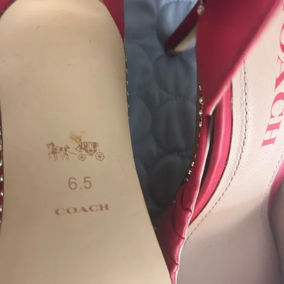 COACH slingback Heels - Picture 6 of 8